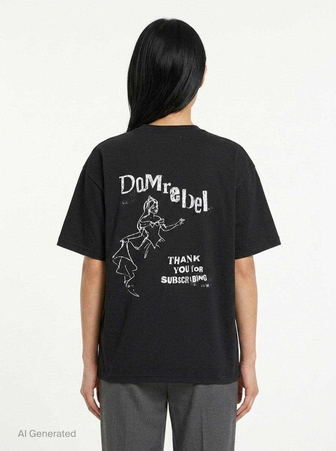 Thank You For Subscribing Tee | Domrebel | Club21 - back