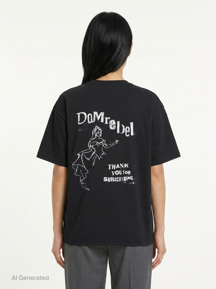 Thank You For Subscribing Tee | Domrebel | Club21 - back