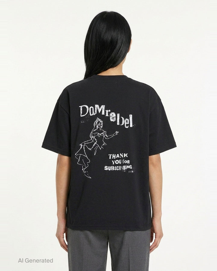 Thank You For Subscribing Tee | Domrebel | Club21 - back