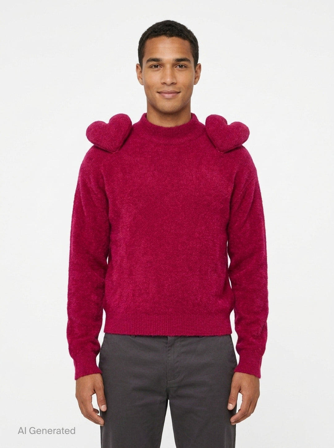 Balloon Dog High Neck Knit Pullover | doublet | Club21 - front