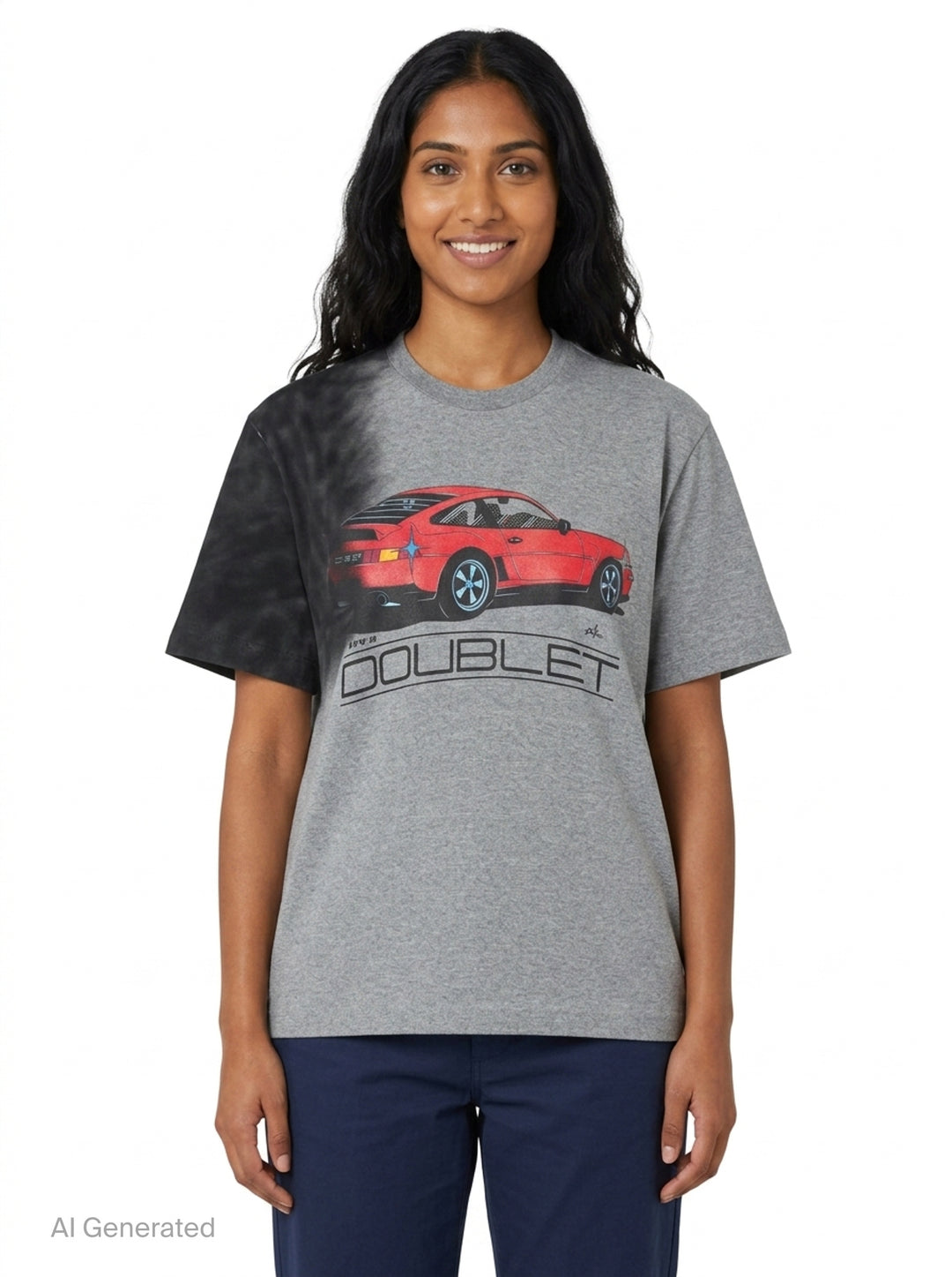 Exhaust Stained Tee | doublet | Club21 - front