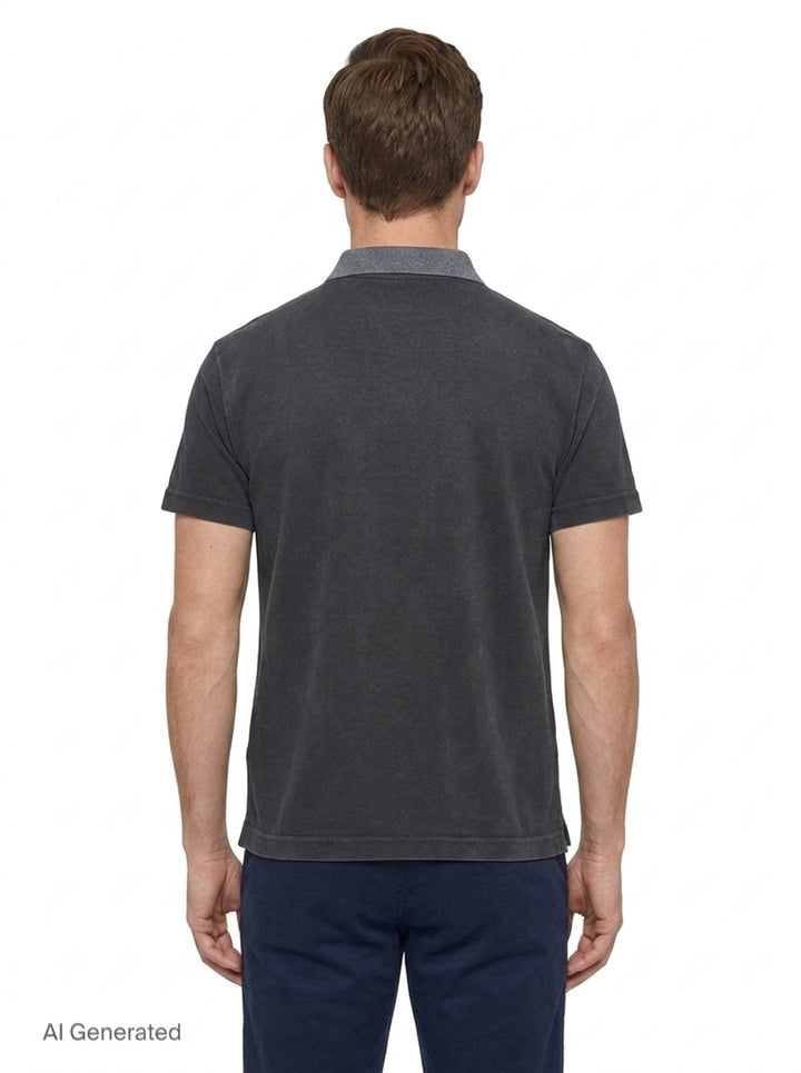 Gas Mask Bear Polo Shirt | doublet | Club21 - back