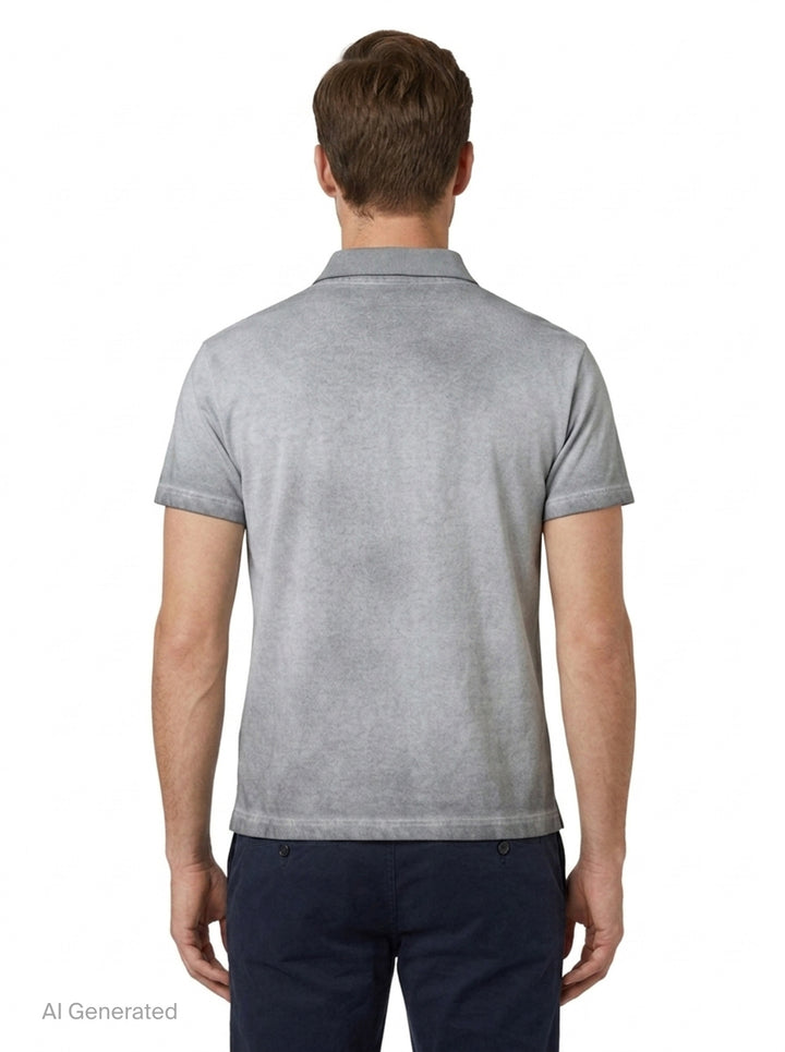 Gas Mask Bear Polo Shirt | doublet | Club21 - back