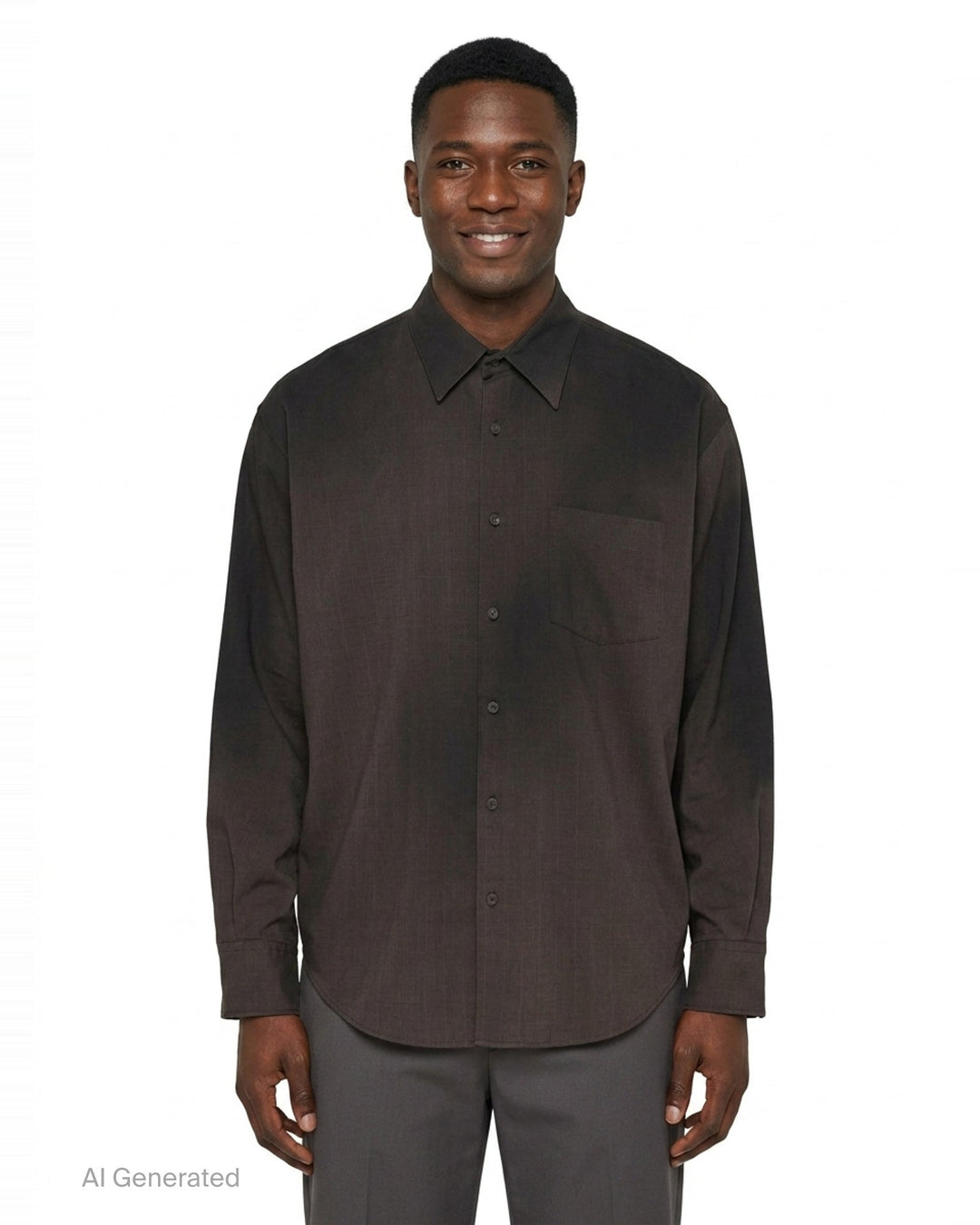 Smog Air Stained Long Sleeve Shirt | doublet | Club21 - front