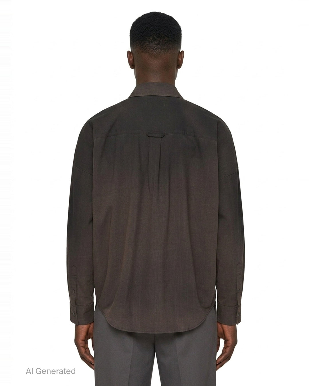 Smog Air Stained Long Sleeve Shirt | doublet | Club21 - back