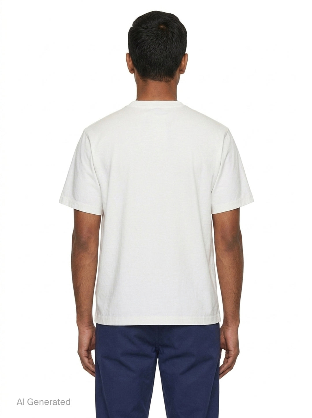 Trompe L'Oeil Embroidery Tee | doublet | Club21 - back