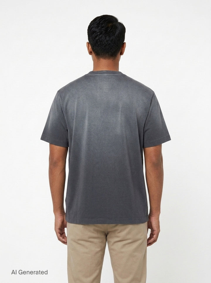Trompe L'Oeil Embroidery Tee | doublet | Club21 - back