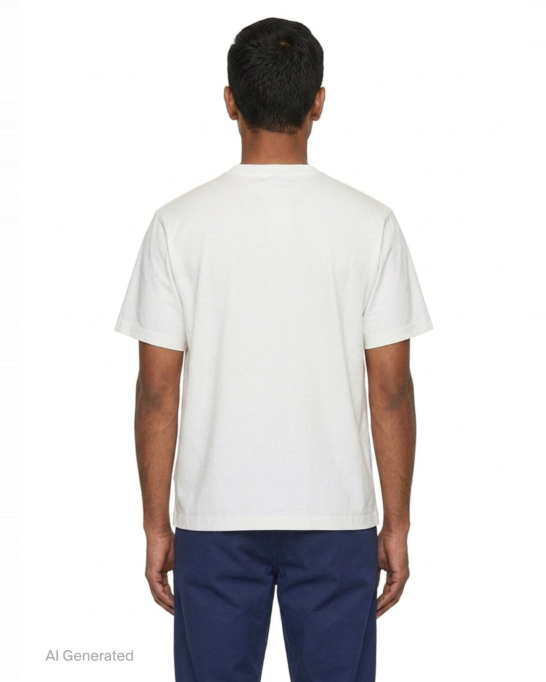 Trompe L'Oeil Embroidery Tee | doublet | Club21 - back