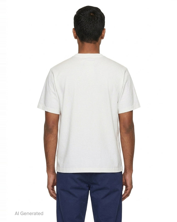 Trompe L'Oeil Embroidery Tee | doublet | Club21 - back