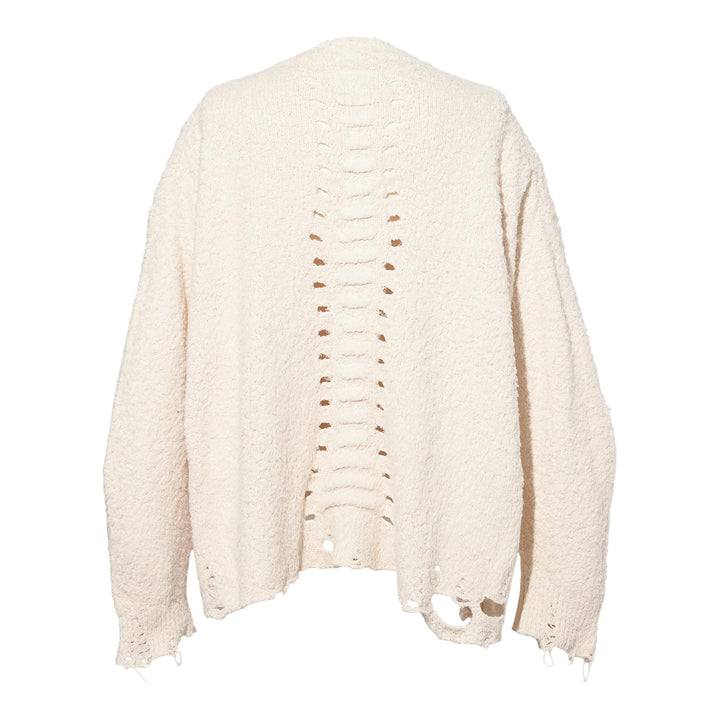 Club21 - doublet - Backbone Knit Cardigan - CARDIGANS - Off-White