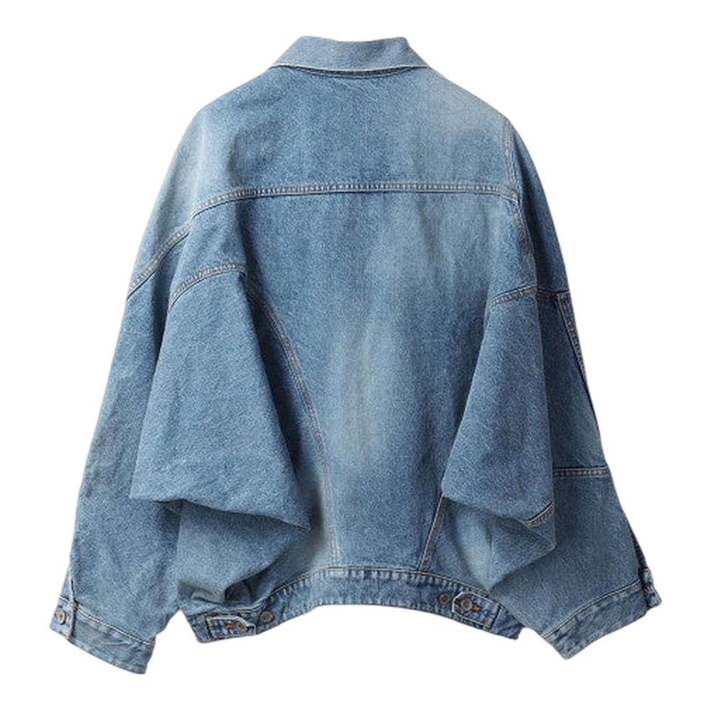 Club21 - doublet - Distorted Cutting Denim Jacket - BLOUSON - Indigo