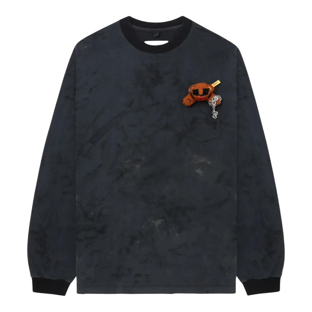 Club21 - doublet - Long Sleeve T-Shirt With Villa - TEES - Black