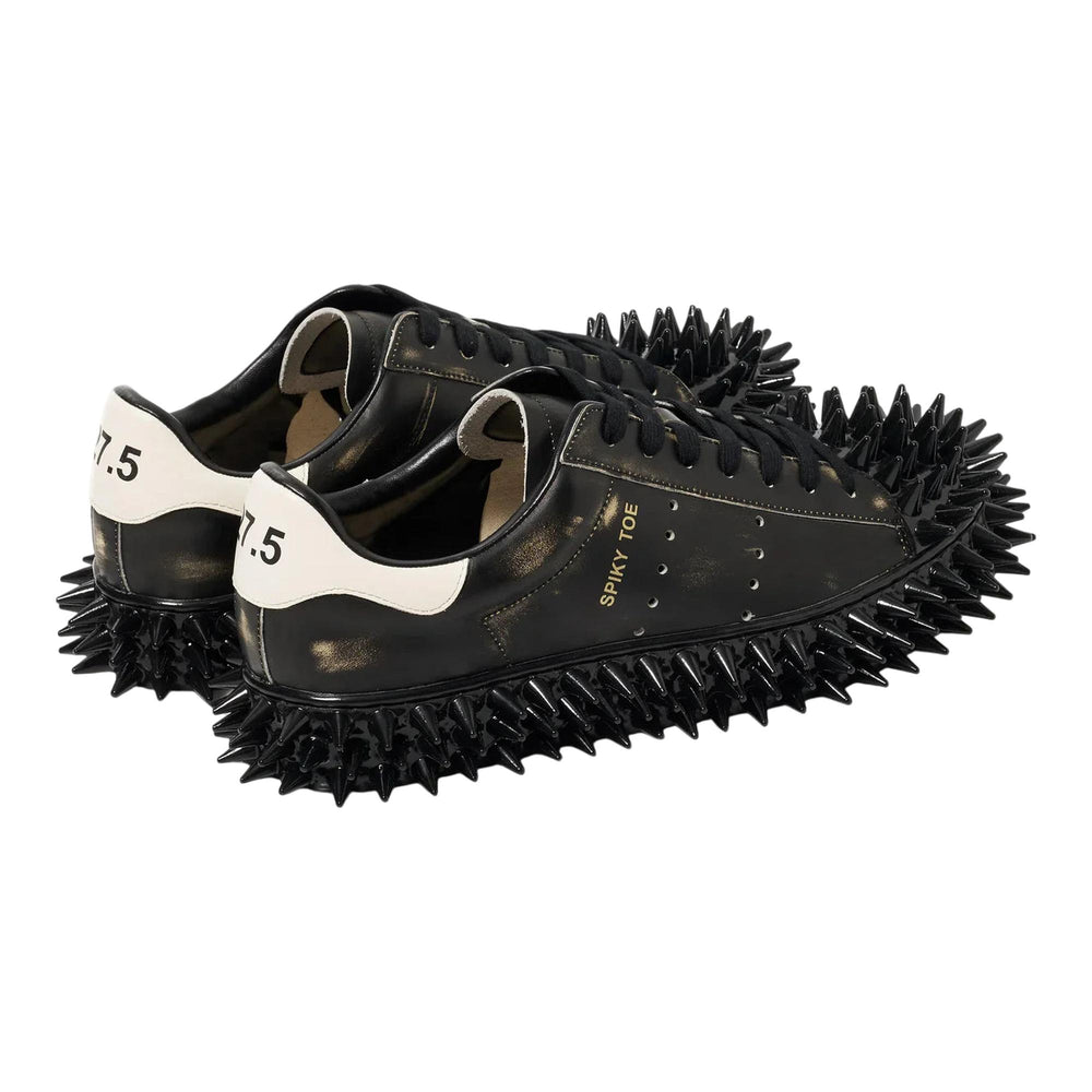 Club21 - doublet - Spiky Leather Sneaker - SNEAKERS - Black