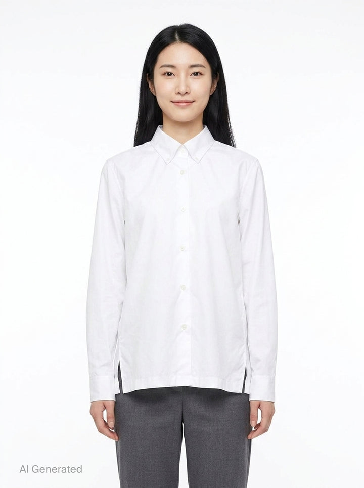 Loose-Fit Button Down Shirt | Dries Van Noten | Club21 - front