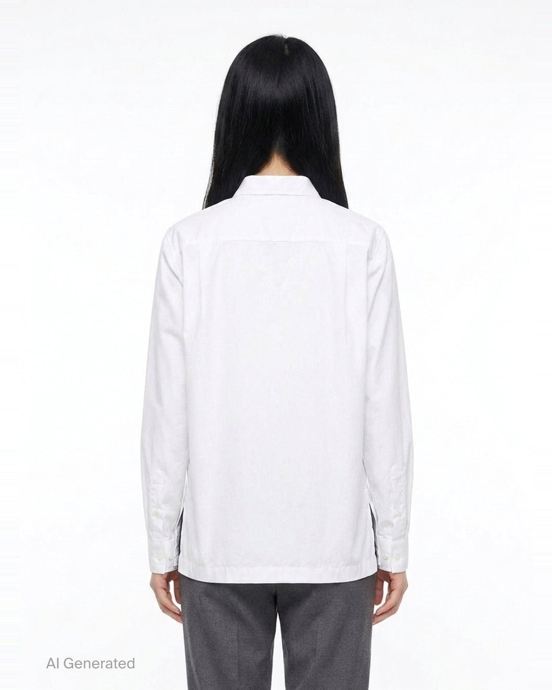 Loose-Fit Button Down Shirt | Dries Van Noten | Club21 - back