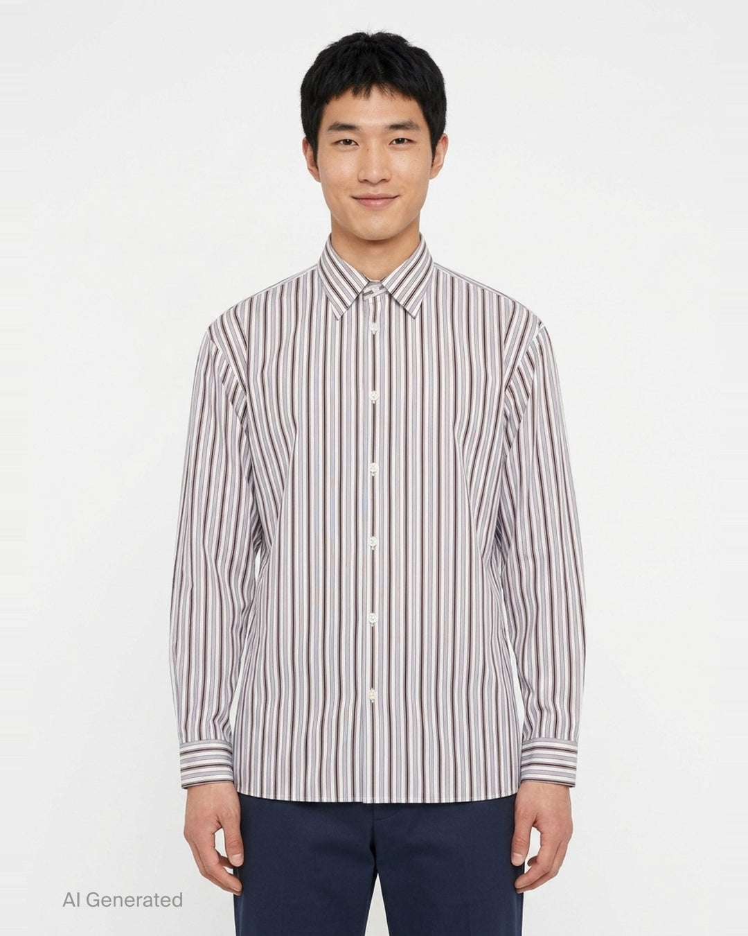 Loose Fit Long Sleeve Shirt | Dries Van Noten | Club21 - front