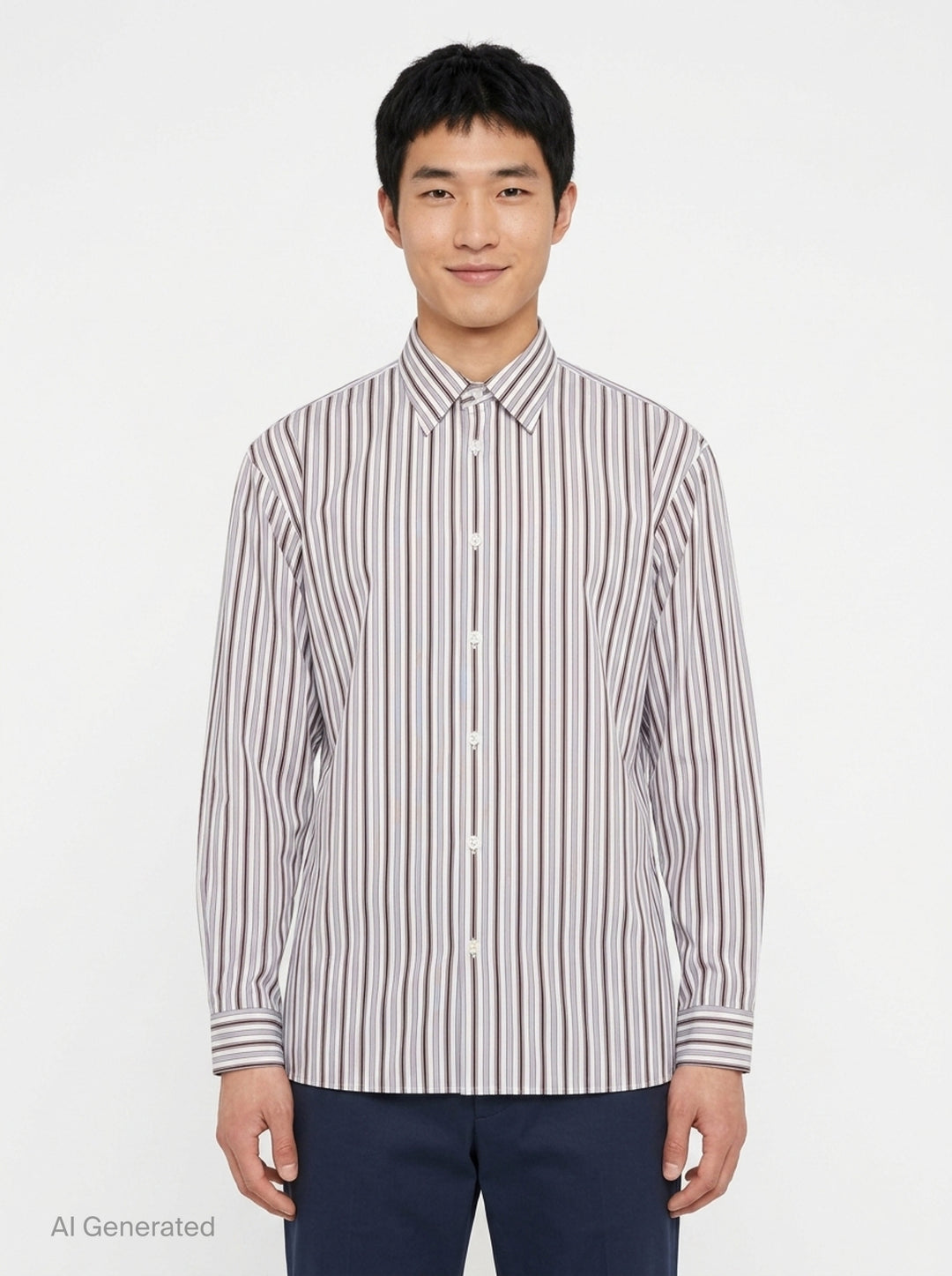 Loose Fit Long Sleeve Shirt | Dries Van Noten | Club21 - front