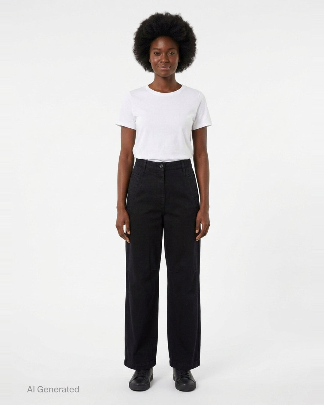 Loose Fit Workwear Trousers | Dries Van Noten | Club21 - front