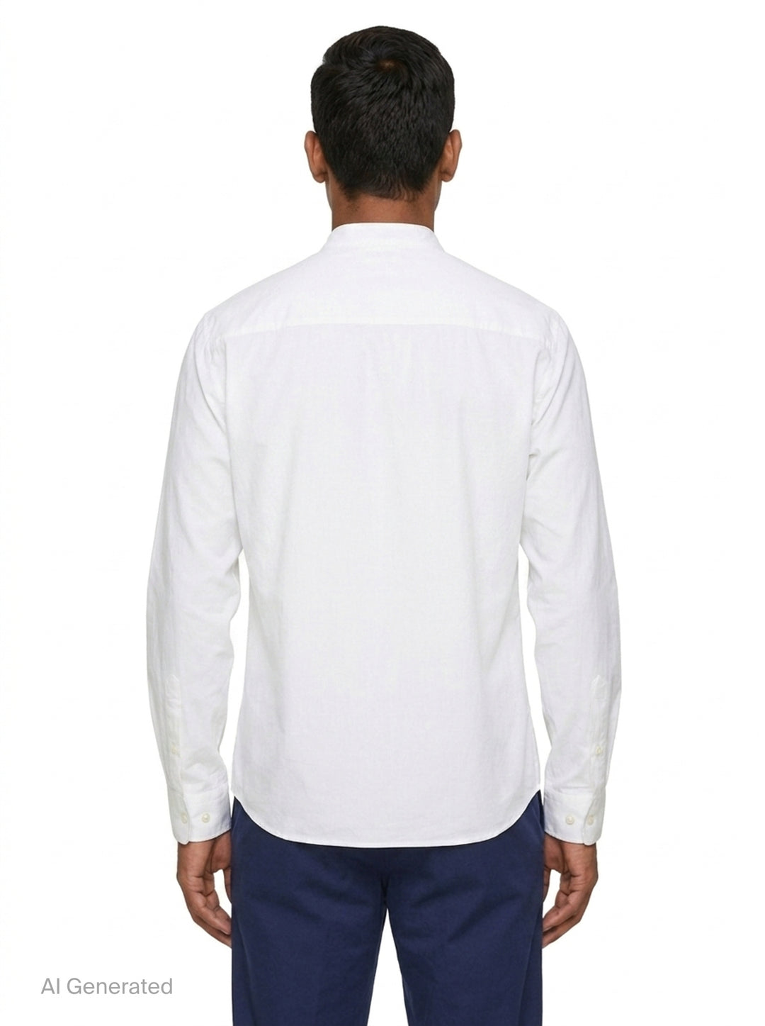 Regular Fit Long Sleeve Shirt | Dries Van Noten | Club21 - back