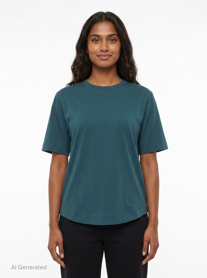Regular Fit Short Sleeve Tee | Dries Van Noten | Club21 - front