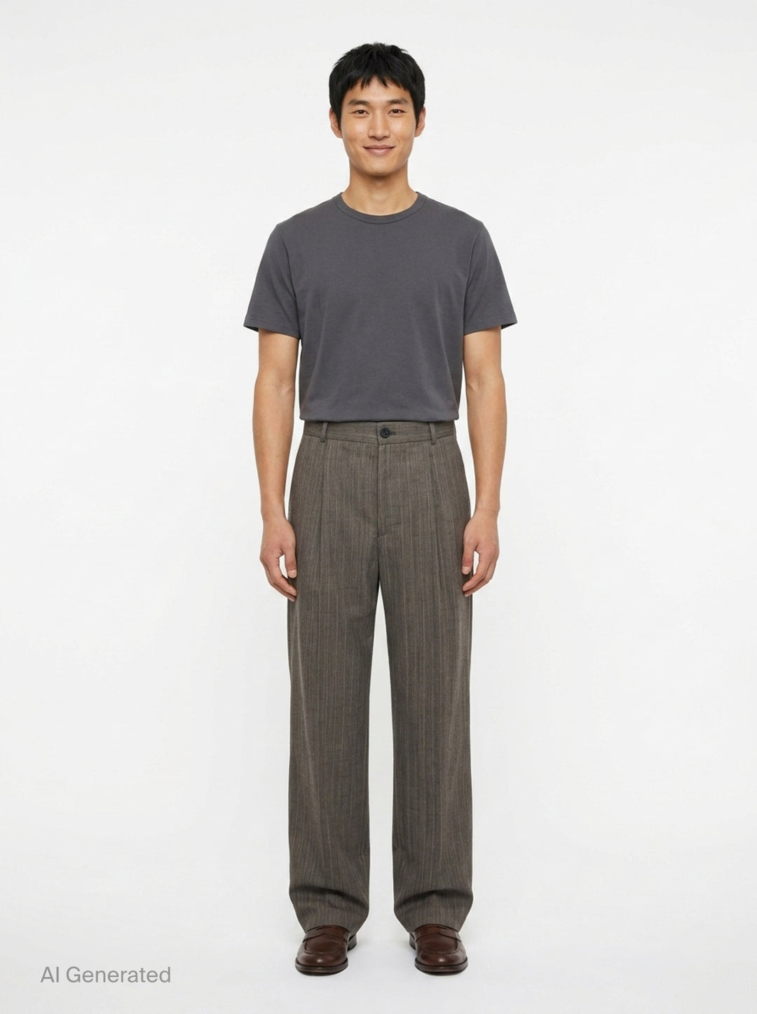 Regular Fit Straight Leg Pants | Dries Van Noten | Club21 - front