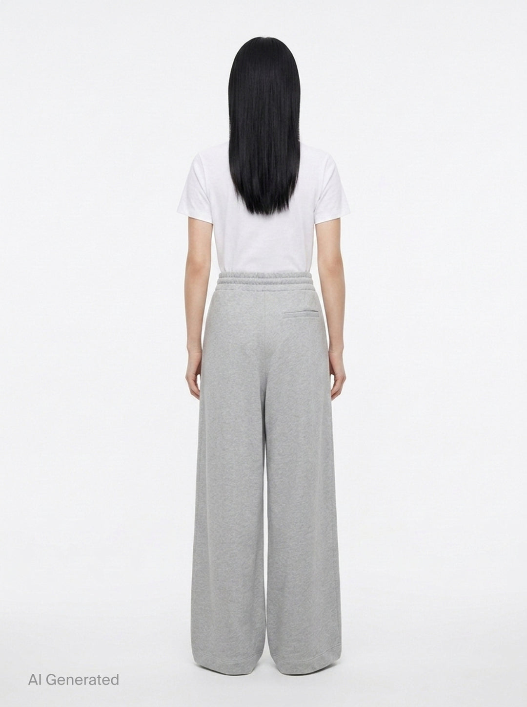 Wide Leg Sweatpants | Dries Van Noten | Club21 - back