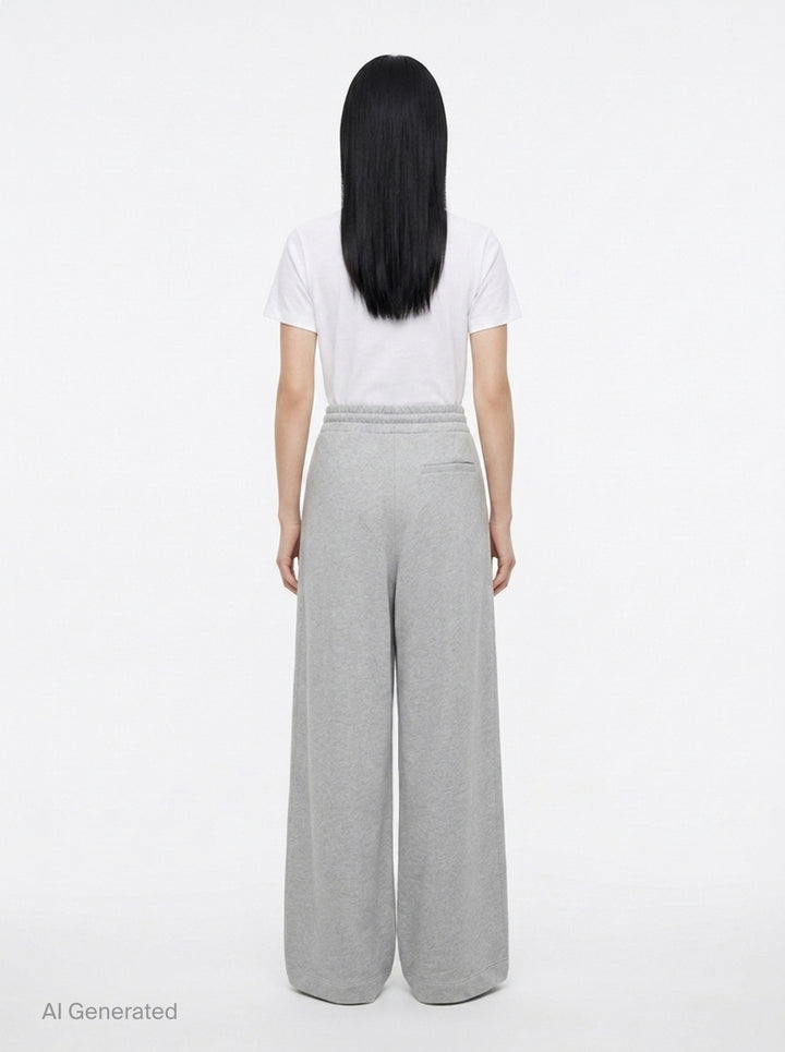 Wide Leg Sweatpants | Dries Van Noten | Club21 - back