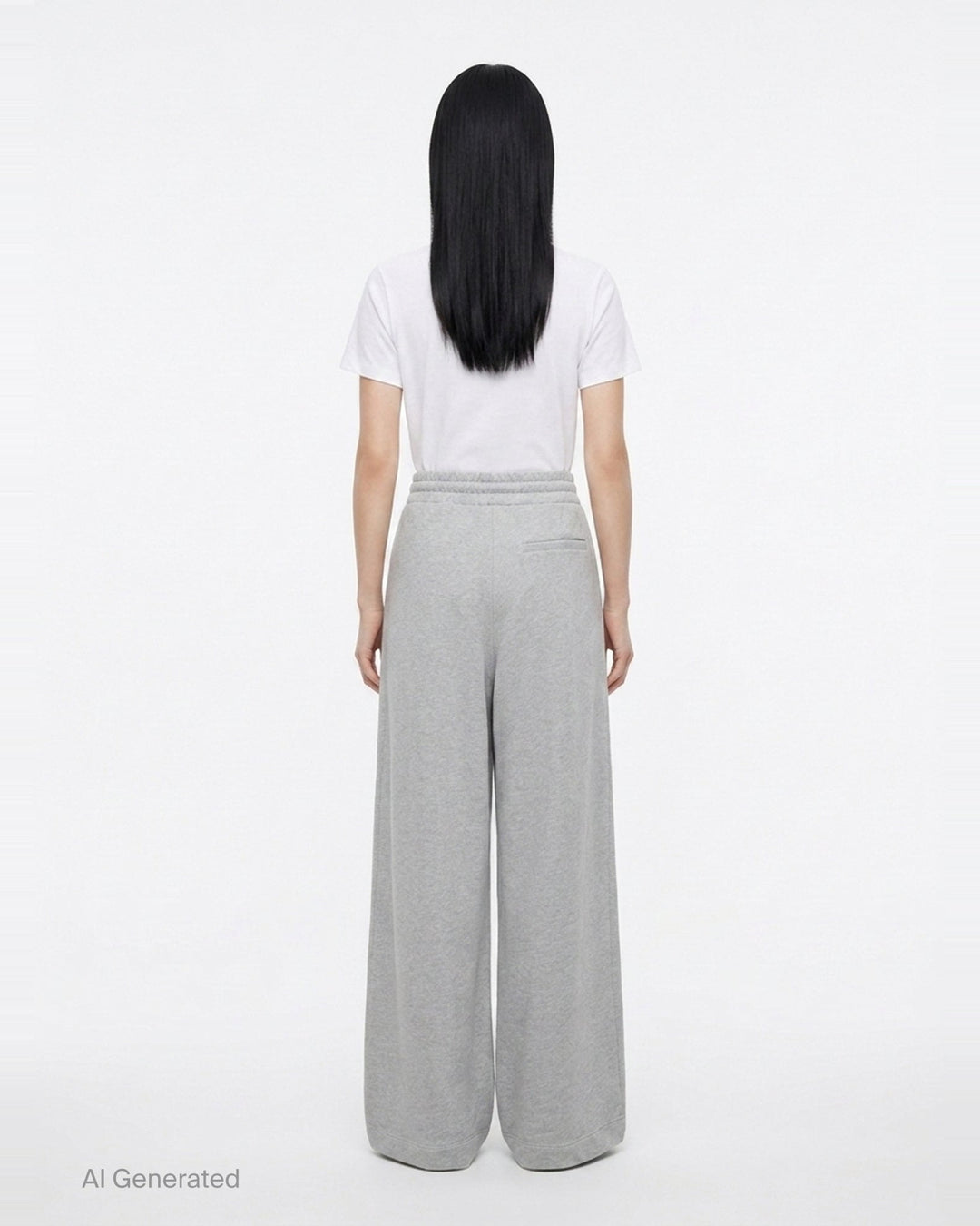 Wide Leg Sweatpants | Dries Van Noten | Club21 - back