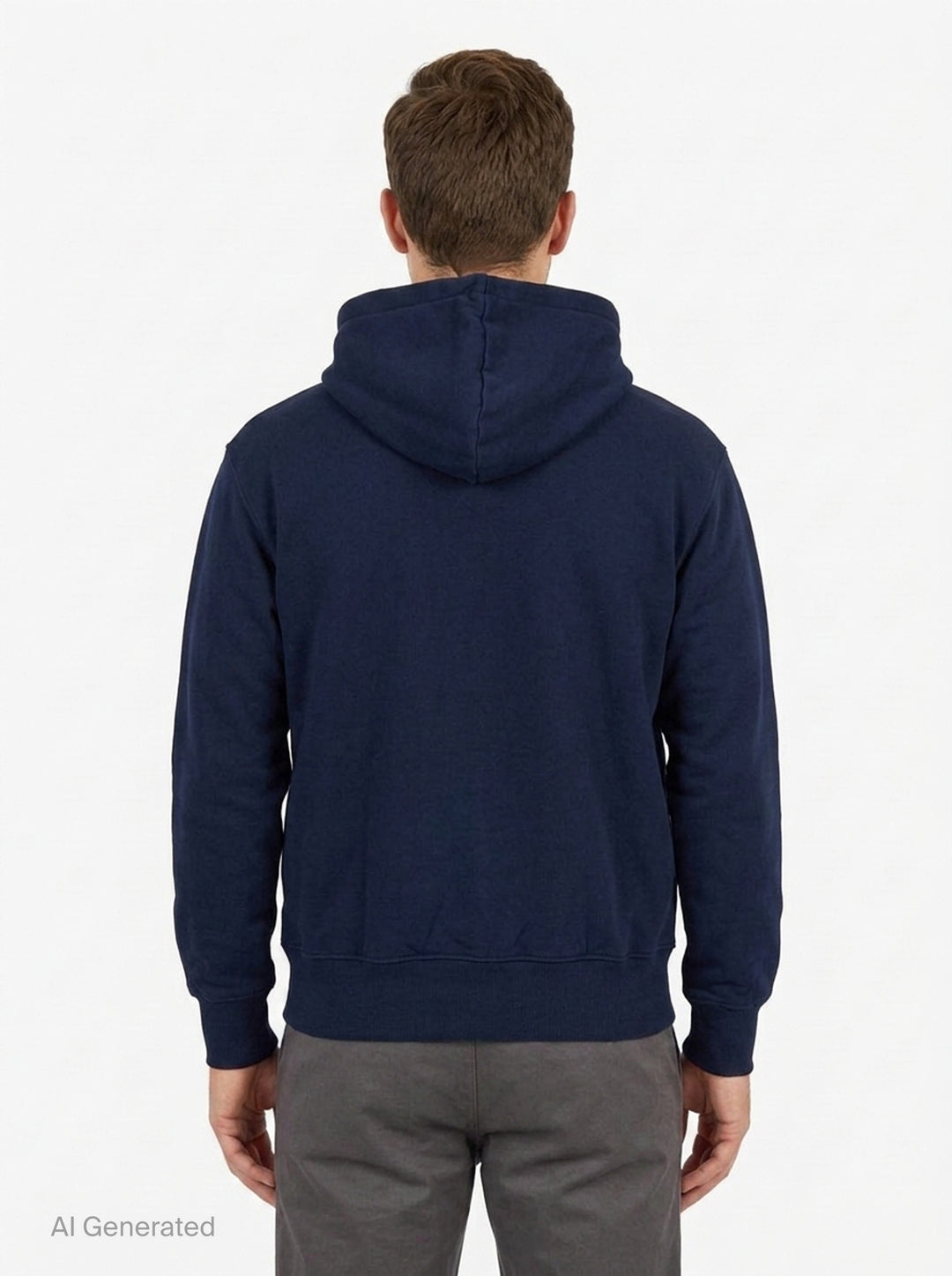 Slogan Zip Hoodie | Drôle de Monsieur | Club21 - back