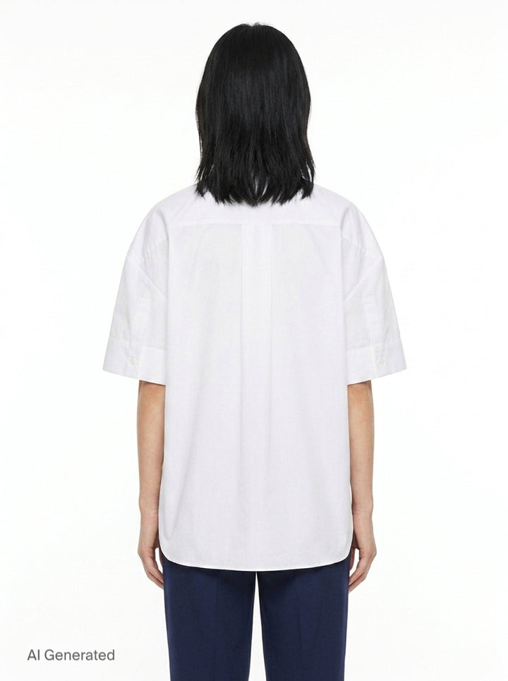 3D Short Sleeve Shirt | Enfold | Club21 - back