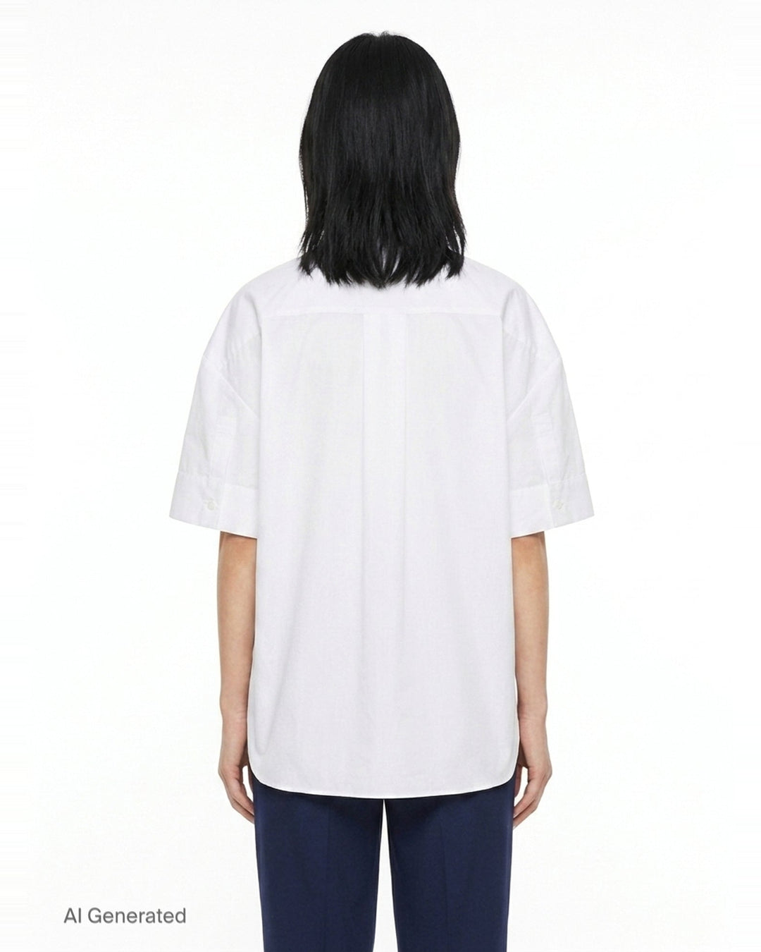 3D Short Sleeve Shirt | Enfold | Club21 - back