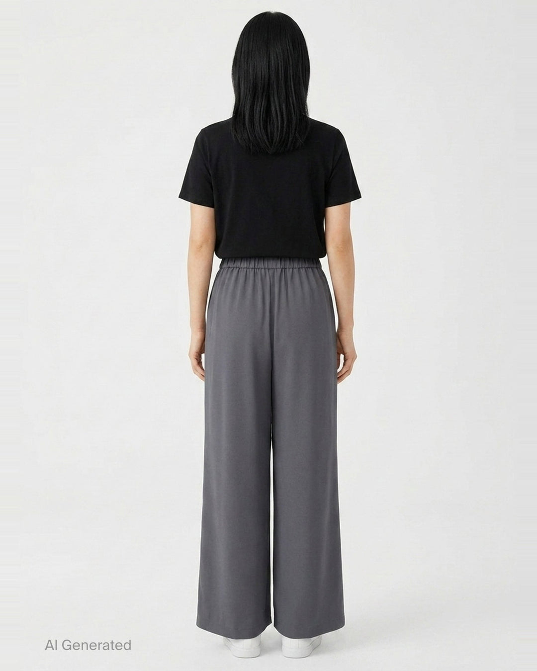 Box Pleated Wide Trousers | Enfold | Club21 - back