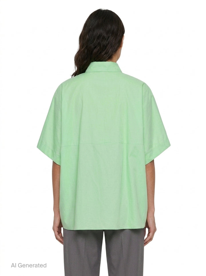 Draped Hexagon Shirt | Enfold | Club21 - back