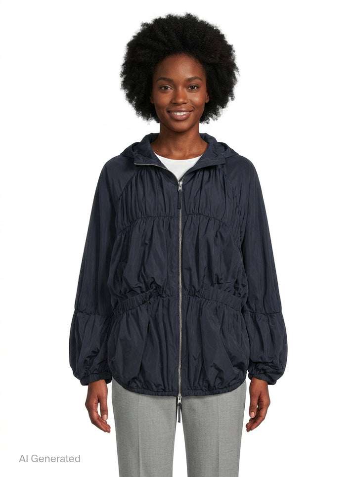 RainCloud Hooded Blouson | Enfold | Club21 - front