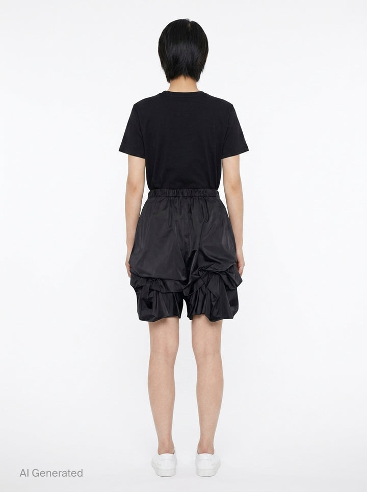 Twisted Ruched Shorts | Enfold | Club21 - back