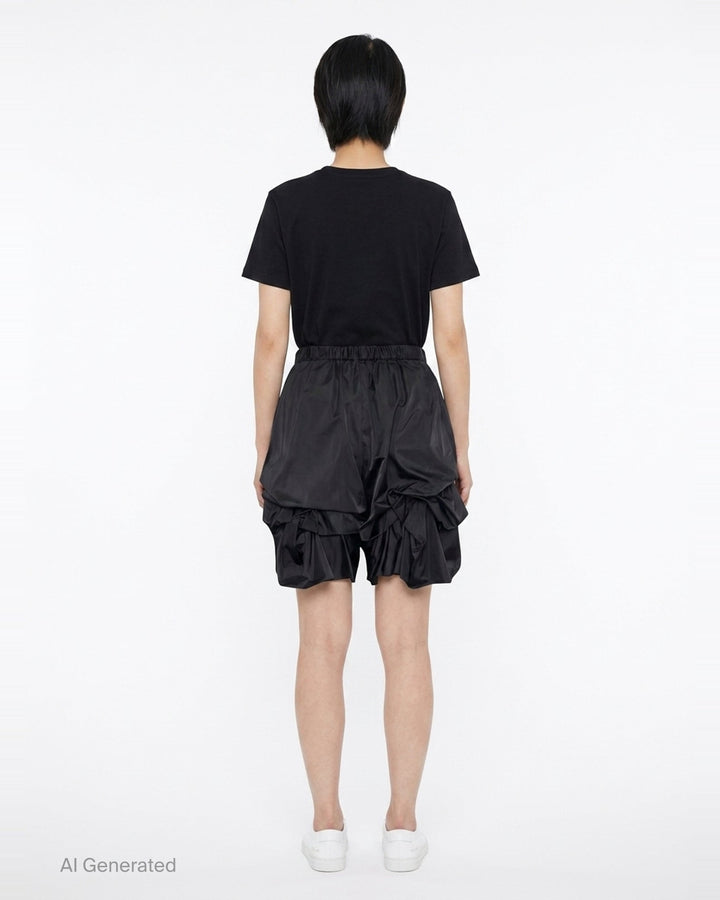 Twisted Ruched Shorts | Enfold | Club21 - back