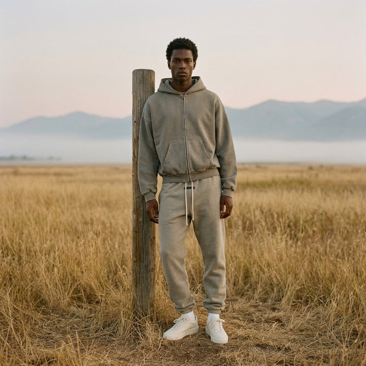 90's Zip-Up Hoodie | Fear of God Essentials | Club21 - lifestyle