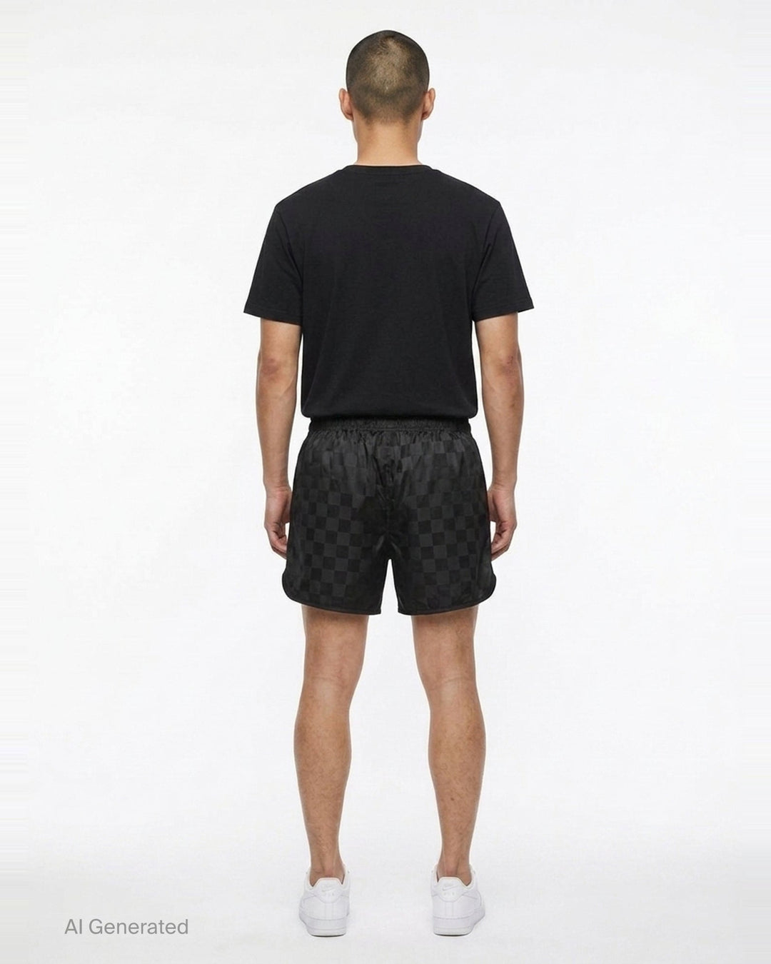 Checkered Gym Shorts | Fear of God Essentials | Club21 - back