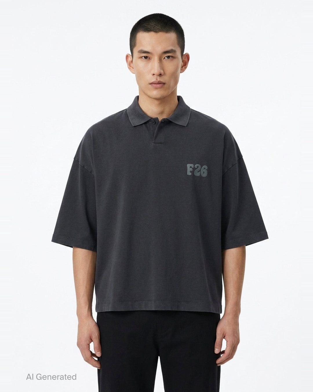 F26 Cropped Polo | Fear of God Essentials | Club21 - front