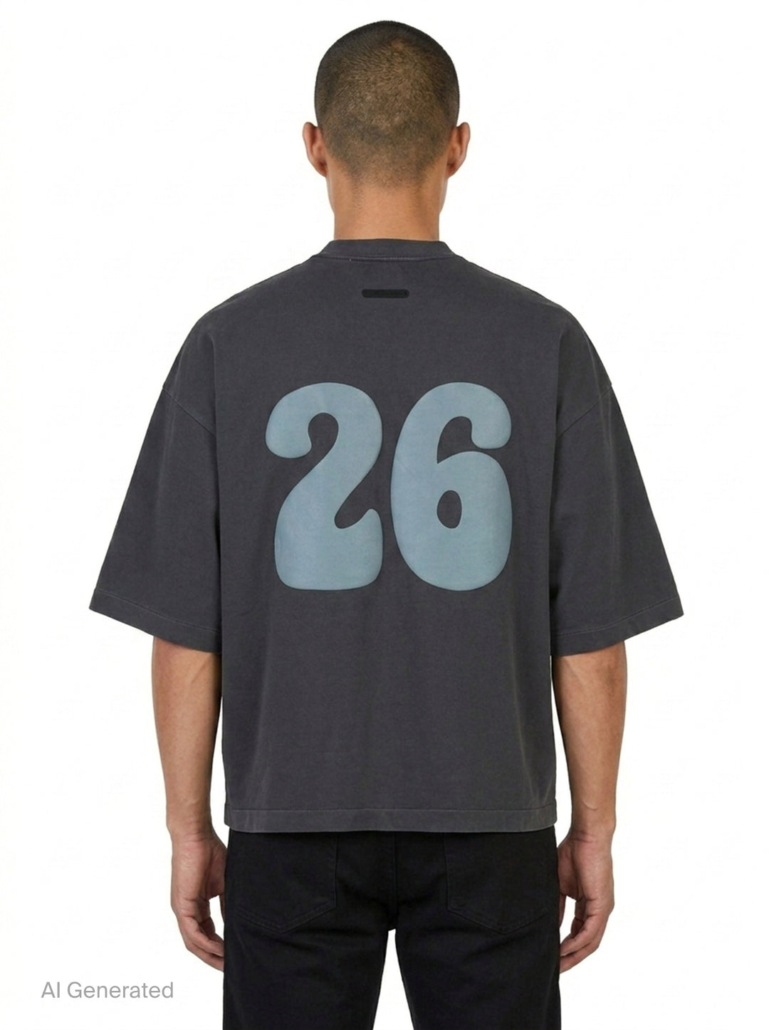 FGE Mock Neck Tee | Fear of God Essentials | Club21 - back