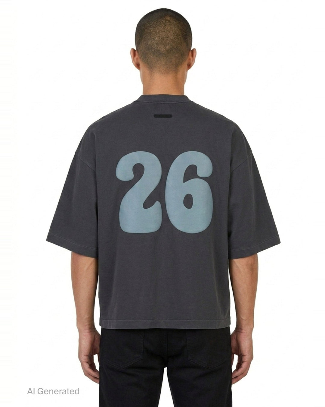 FGE Mock Neck Tee | Fear of God Essentials | Club21 - back