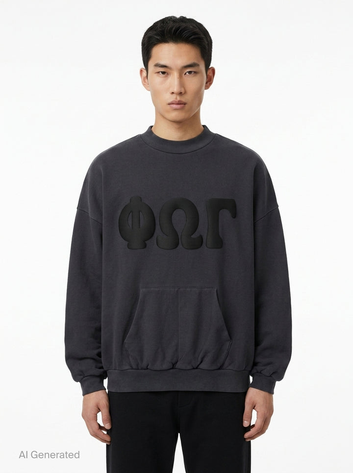Greek Letter 90s Sweatshirt | Fear of God Essentials | Club21 - front
