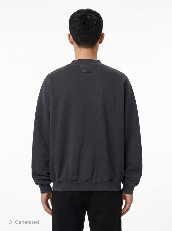 Greek Letter 90s Sweatshirt | Fear of God Essentials | Club21 - back