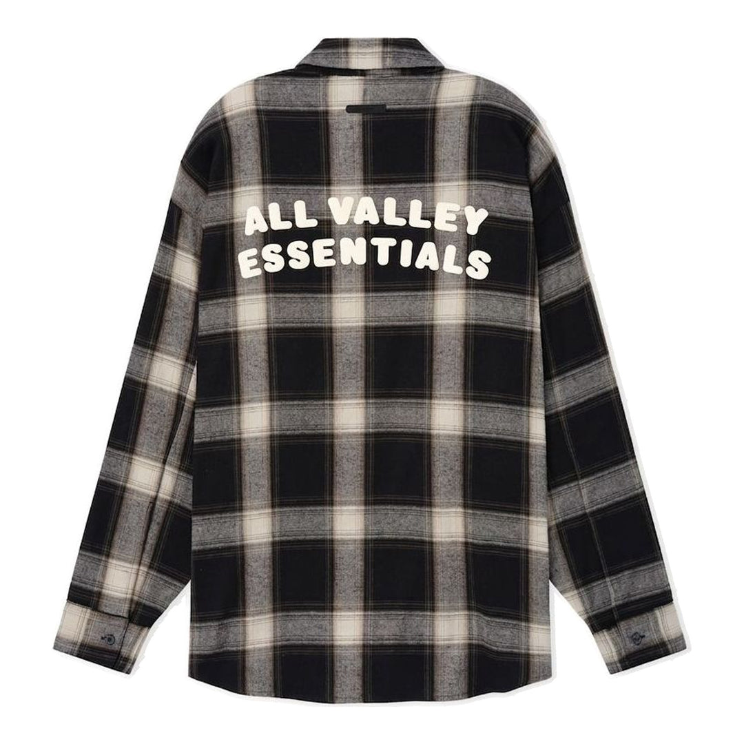 Long Sleeve Plaid Button Up Shirt | Fear of God Essentials | Club21 - packshot