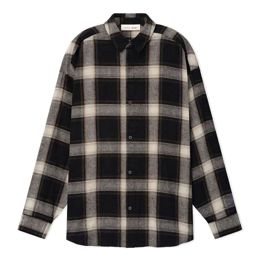 Long Sleeve Plaid Button Up Shirt | Fear of God Essentials | Club21 - packshot