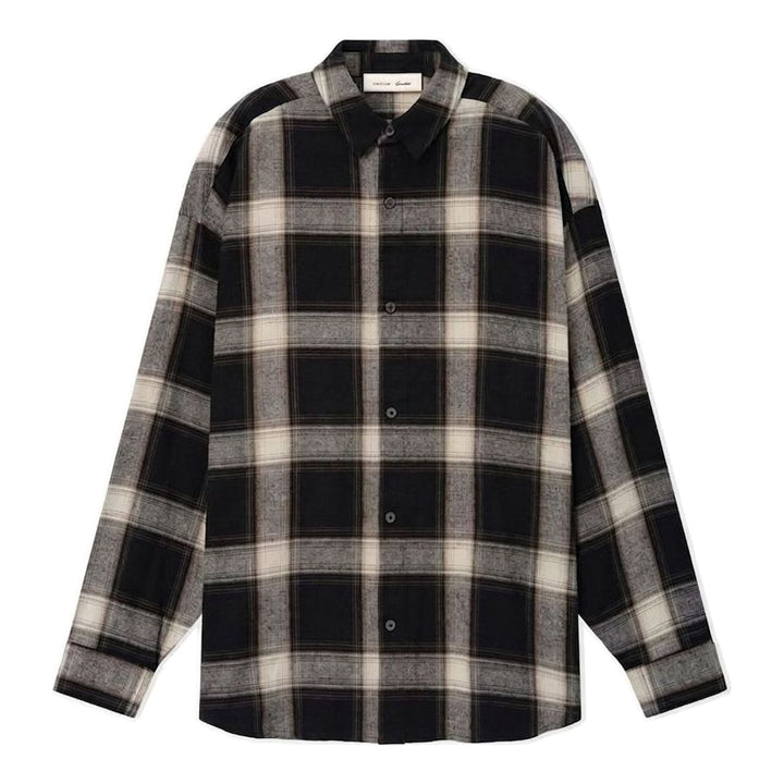 Long Sleeve Plaid Button Up Shirt | Fear of God Essentials | Club21 - packshot