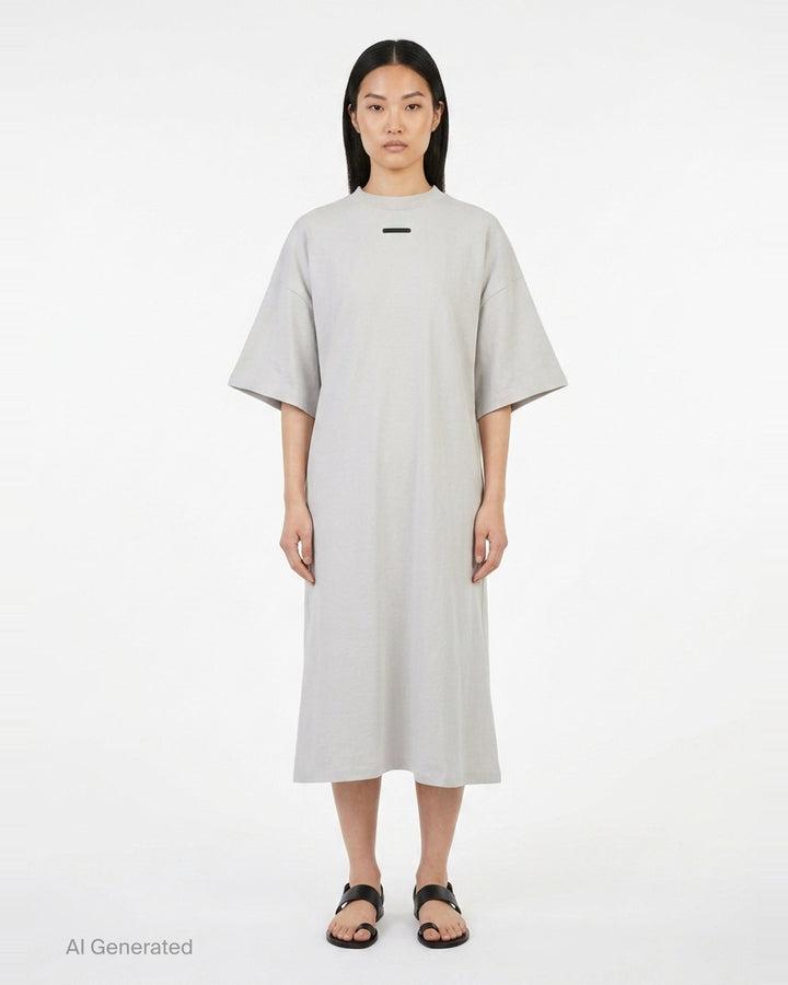 Long T-Shirt Dress | Fear of God Essentials | Club21 - front