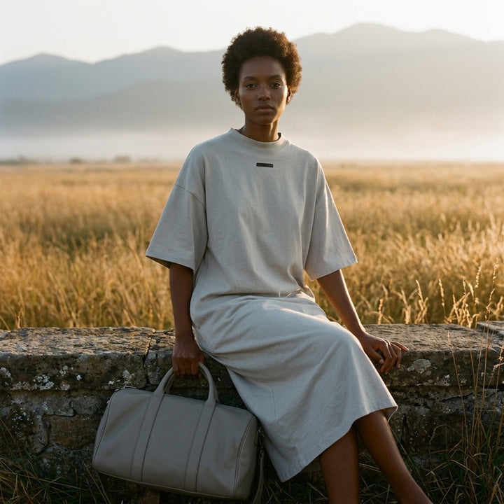 Long T-Shirt Dress | Fear of God Essentials | Club21 - lifestyle