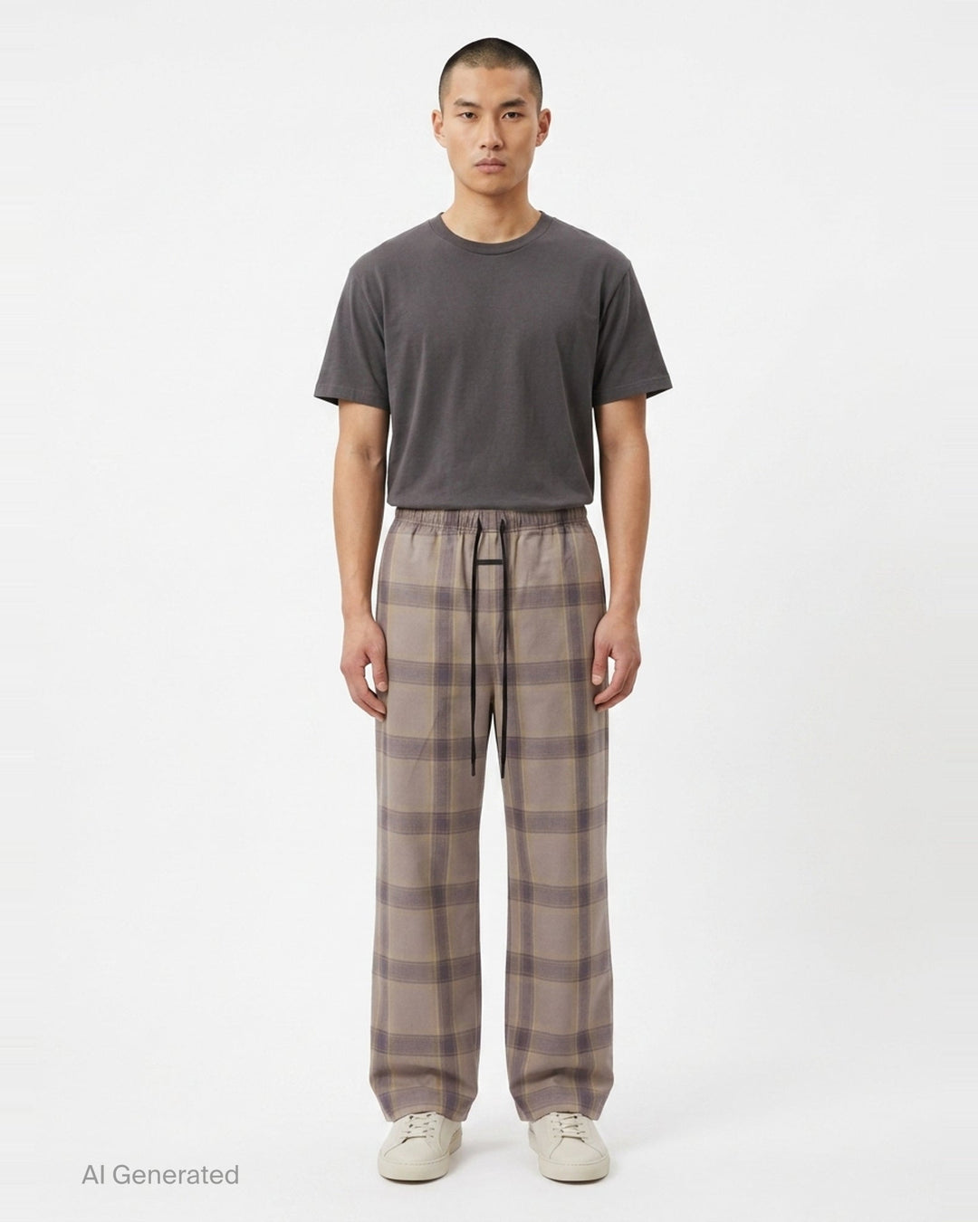 Plaid Lounge Pants | Fear of God Essentials | Club21 - front