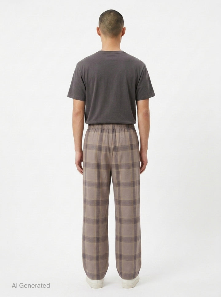 Plaid Lounge Pants | Fear of God Essentials | Club21 - back